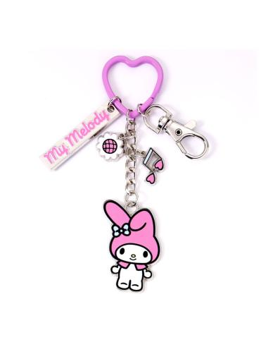 The Carat Shop Hello Kitty Llavero con colgantes My Melody 15 cm