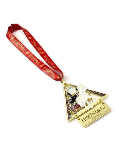 The Carat Shop Harry Potter Bola de Navidad Hogwarts in the Snow (Dorado)