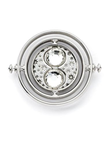 The Carat Shop Harry Potter Insignia con alfiler Time Turner (Plateado)