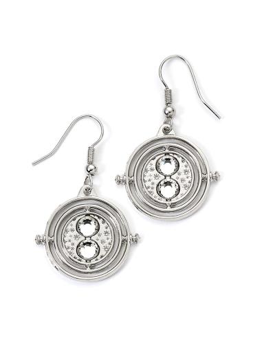 The Carat Shop Harry Potter Pendientes Time Turner (Plateado)