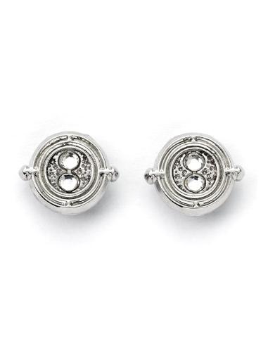 The Carat Shop Harry Potter Pendientes Time Turner (Plateado)