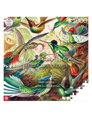 Good Loot Ernst Haeckel Puzzle Imagination Hummingbirds/Kolibry (1000 piezas)