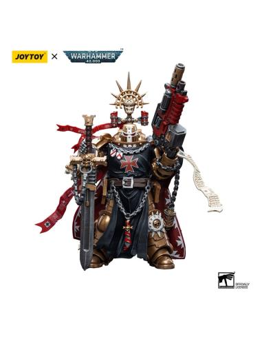 Joy Toy (CN) Warhammer 40k Figura 1/18 Black Templars High Marshal Helbrecht 12 cm