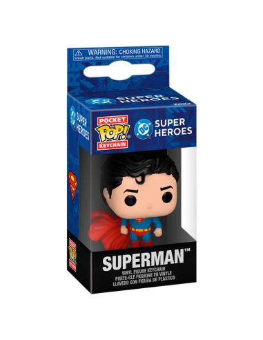 FUNKO Llavero Pocket POP DC Comics Superman