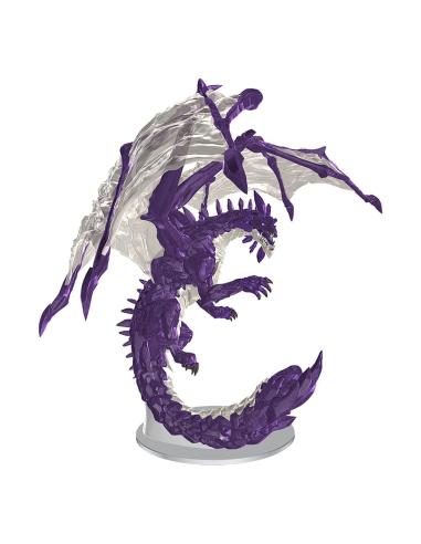 Wizkids D&D Icons of the Realms Miniatura pre pintado "Boxed Miniature" Adult Amethyst Dragon 38 cm