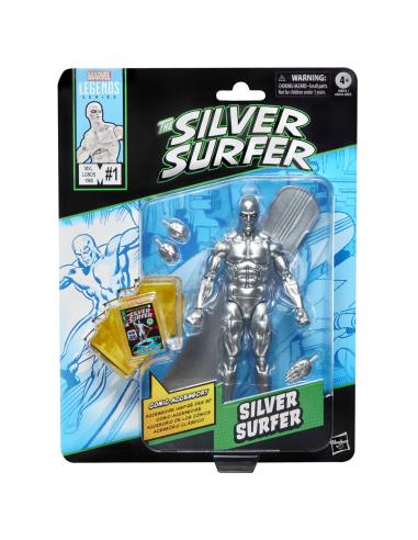 HASBRO Figura Estela Plateada The Silver Surfer Marvel Legends Series 15cm