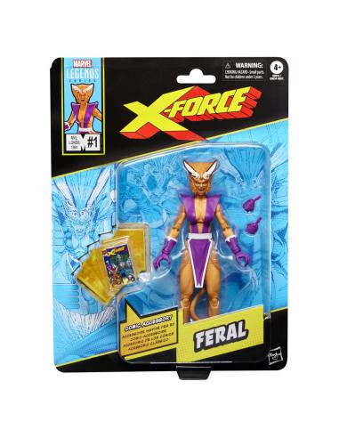 HASBRO Figura Feral X-Force Marvel Legends Series 15cm