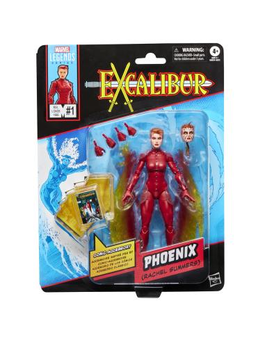 HASBRO Figura Phoenix Rachel Summers Excalibur Marvel Legends Series 15cm
