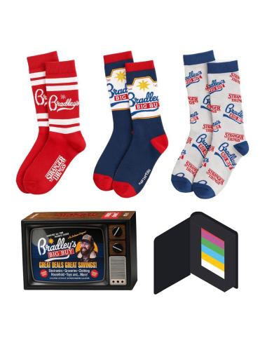 Cerdá Stranger Things Pack de 3 Pares de calcetines 38-45 Bradley´s Big Buy
