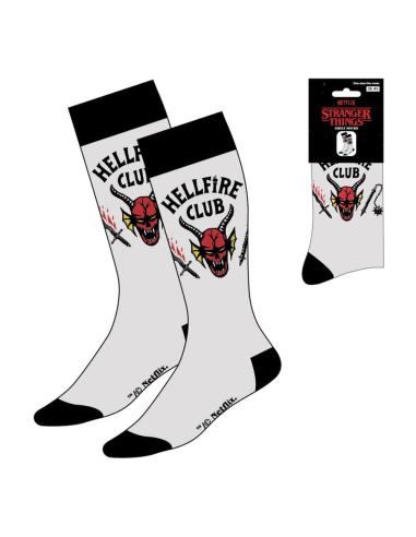 Cerdá Stranger Things Calcetines Hellfire Club White 38-45