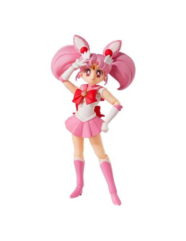 Bandai Tamashii Nations Sailor Moon Figura S.H. Figuarts Sailor Chibi Moon Animation Color Edition 10 cm