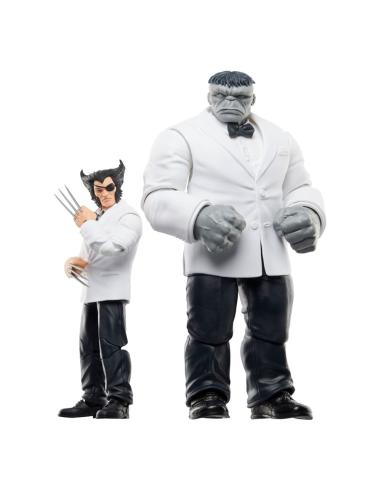Hasbro Wolverine 50th Anniversary Marvel Legends Pack de 2 Figuras Marvel's Patch & Joe Fixit 15 cm
