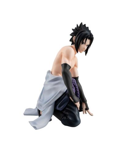 Megahouse Naruto Shippuden G.E.M. Series Estatua PVC Sasuke Palm Size 12 cm