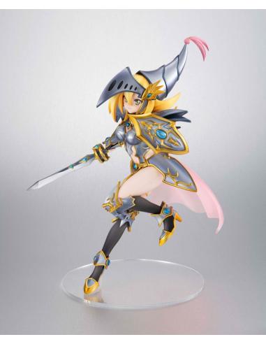 Megahouse Yu-Gi-Oh! Duel Monsters Estatua PVC Monsters Chronicle Art Works Dark Magician Girl the Dragon Knight 22 cm