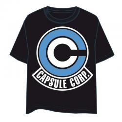 Camiseta Dragon Ball Capsule Corp adulto - Imagen 1
