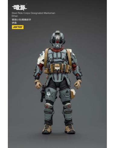 Joy Toy (CN) Steel Ride Corps Dark Source Figura Designated Marksman Ethan 7 cm
