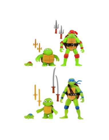 BOTI Ninja Turtles: Caos Mutante Pack de 3 Figuras Evolution Raphael & Leonardo Surtido (6)