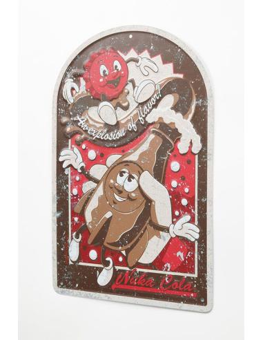 DEVplus Fallout cartel de metal Vintage Ad 30 x 45 cm