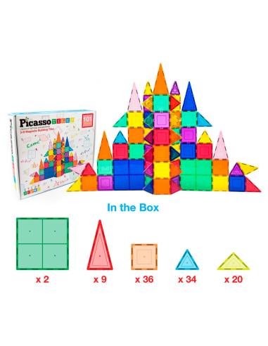 PICASSO TILES Bloques magneticos 101pzs