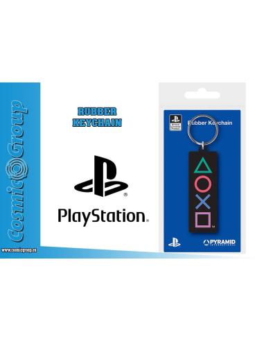 PYRAMID INTERNATIONAL PLAYSTATION SHAPES KEYRING