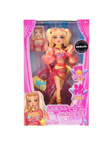 PHATMOJO Muñeca Bubble Gum Gal Fashion Doll Dress to Impress