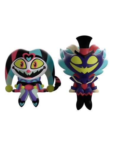 Youtooz Helluva Boss Co. Figuras Vinyl Fizz & Ozzie Monitor Buddiez