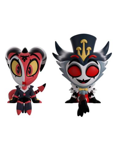 Youtooz Helluva Boss Co. Figuras Vinyl Blitzo & Stolas Monitor Buddiez