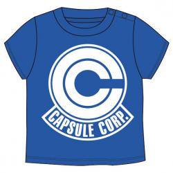 Camiseta Capsule Corp Dragon Ball bebe - Imagen 1