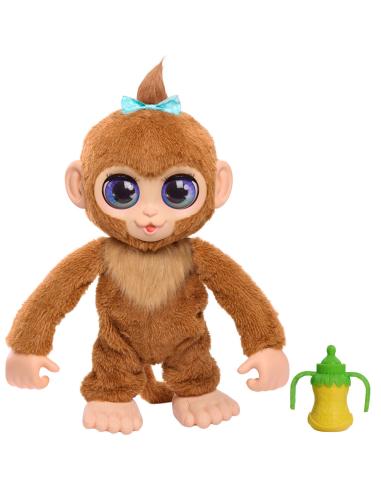 JUST PLAY Peluche interactivo Mono Peanut jugueton FurReal