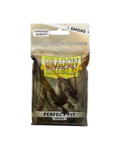 Fundas Standard Perfect Fit Smoke Transparente (100 fundas) Dragon Shield.