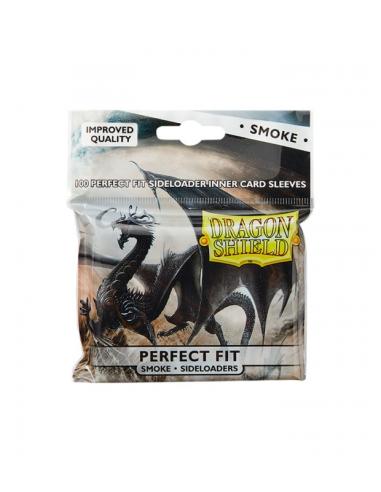 Fundas Standard Perfect Fit Sideload Smoke (100 fundas) Dragon Shield.