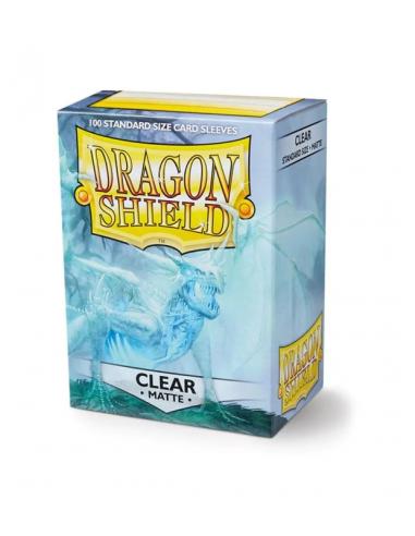 Fundas Standard Matte Transparente (100 fundas) Dragon Shield.
