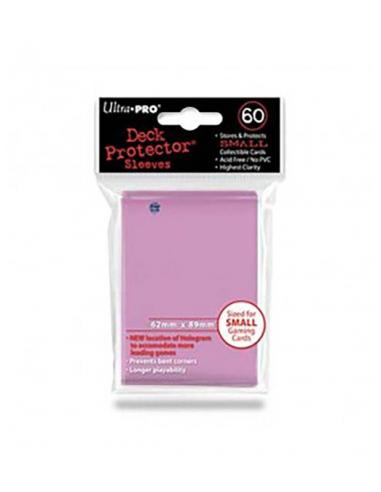 Fundas Small 62mm x 89mm Rosa (60 fundas) Ultra Pro.