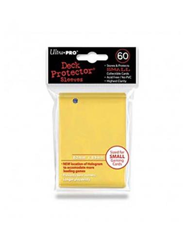 Fundas Small 62mm x 89mm Amarillo (60 fundas) Ultra Pro.
