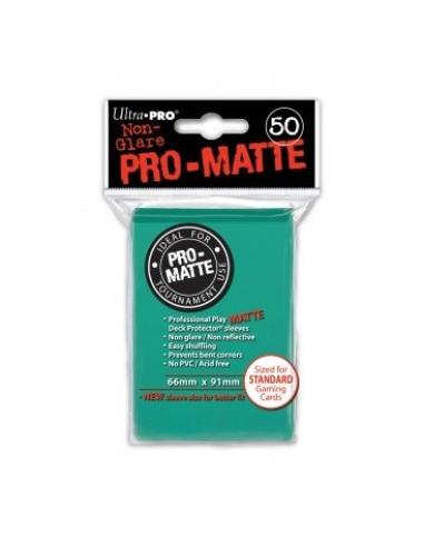 Fundas Standard Pro Matte Aqua (50 fundas) Ultra Pro.