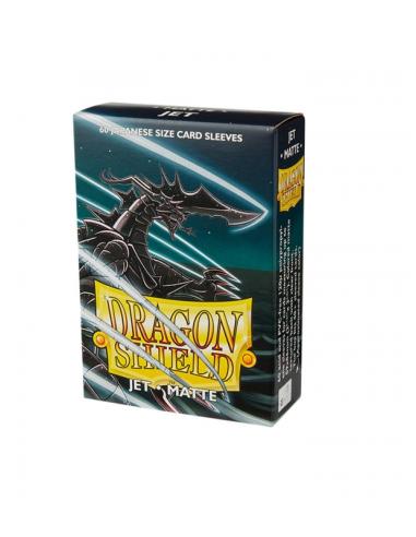Fundas Small 59mm x 86mm Japanese Matte Negro (60 fundas) Dragon Shield.
