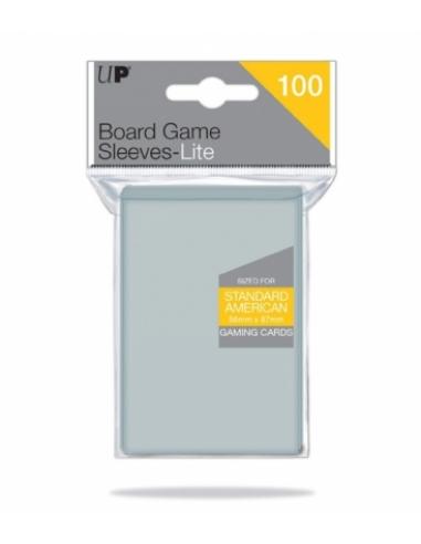 Fundas Lite 56mm x 87mm Standard American Board Game Sleeves 100ct (100 fundas) Ultra Pro.
