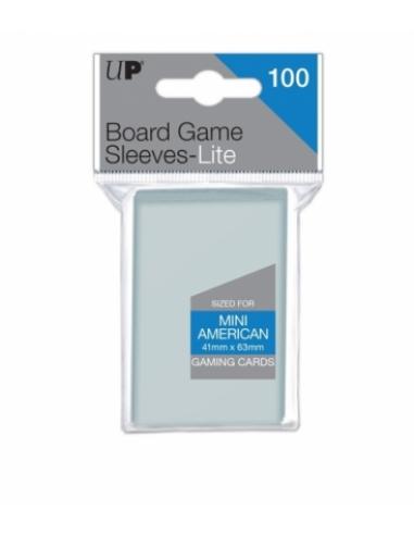 Fundas Lite Mini 41mm x 63mm American Board Game Sleeves 100ct (100 fundas) Ultra Pro.