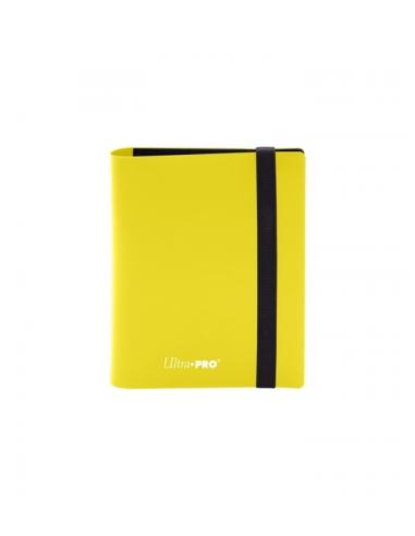 Carpeta 4 bolsillos PRO-Binder Eclipse Amarillo Ultra Pro