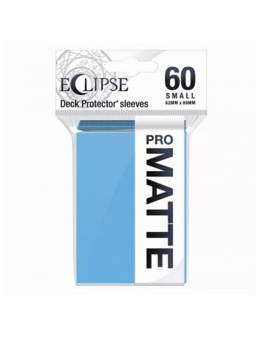Fundas Small 62mm x 89mm Eclipse Matte Azul (60 fundas) Ultra Pro.