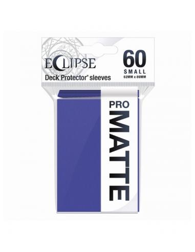 Fundas Small 62mm x 89mm Eclipse Matte Morado (60 fundas) Ultra Pro.