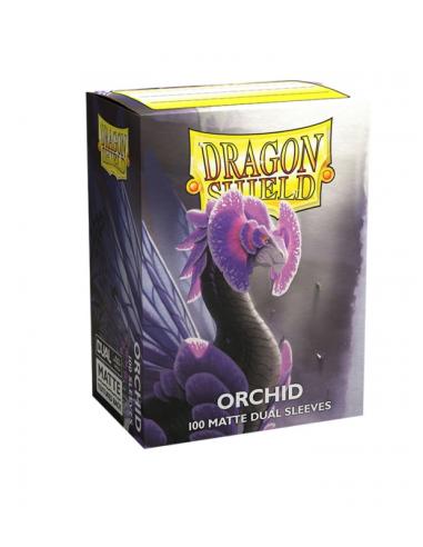 Fundas Standard Dual Matte Orchid Emme Morado (100 fundas) Dragon Shield.