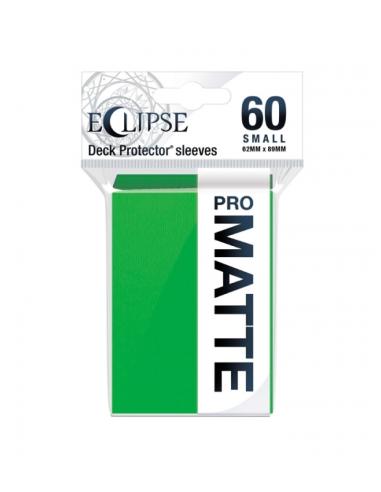 Fundas Small 62mm x 89mm Eclipse Matte Verde (60 fundas) Ultra Pro.