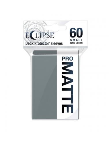 Fundas Small 62mm x 89mm Eclipse Matte Gris (60 fundas) Ultra Pro.