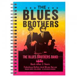 Cuaderno A5 Band The Blues Brothers