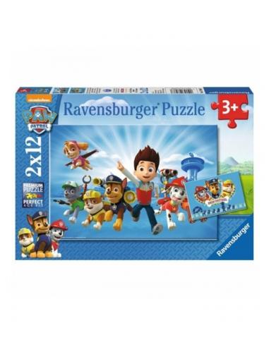 Paw Patrol - 2 x12 Versión 1- Puzzle Ravensburger