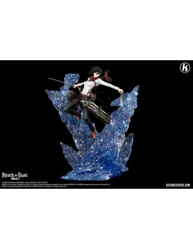Kitsune Statue Attack on Titan Estatua 1/6 Mikasa Ackerman 39 cm