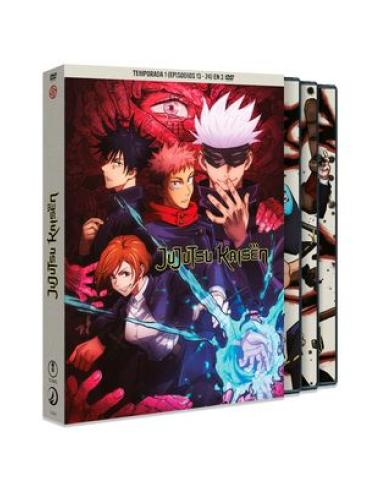 SELECTA VISION, S.L.,U DVD JUJUTSU KAISEN TEMPORADA 1 parte 2 episodios 13 a 24