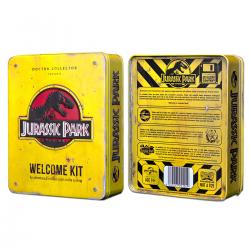 Replica caja metal Jurassic Park Welcome Kit Amber - Imagen 1