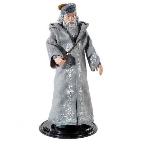 Figura Maleable Bendyfigs Dumbledore con varita Harry Potter
